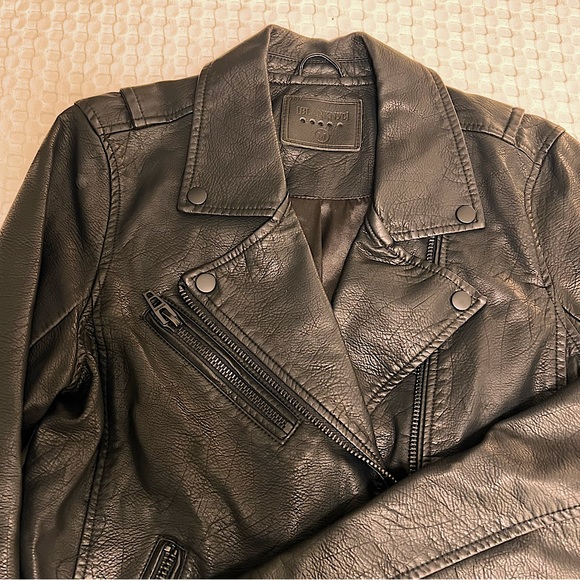 Blank NYC Jackets & Coats Blanknyc Black Hardware Leather Jacket